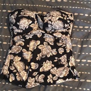 Merona M tankini top